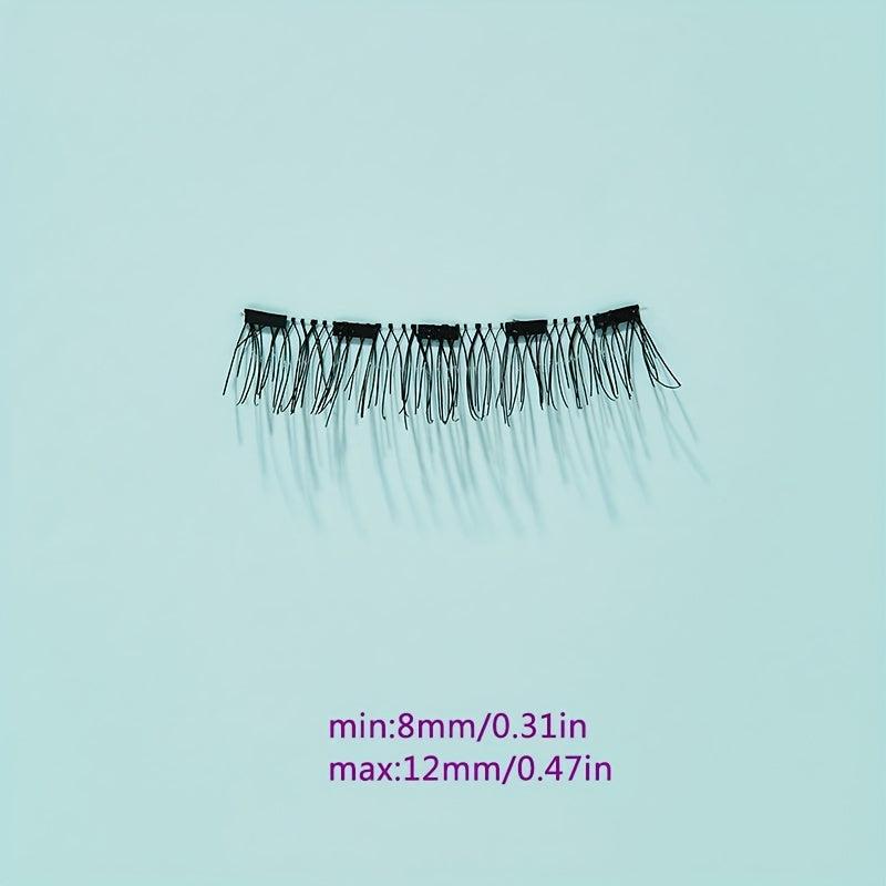 Magnetic False Eyelashes Natural Long No Glue Needed