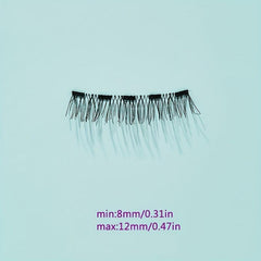 Magnetic False Eyelashes Natural Long No Glue Needed
