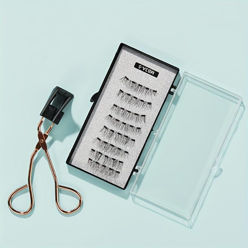 Magnetic False Eyelashes Natural Long No Glue Needed