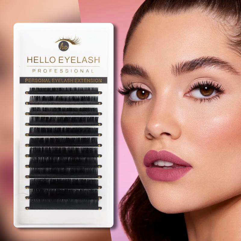 Volume Cashmere Silk Eyelash Extensions 0.05 C CC D DD 8-15mm Mixed Pack