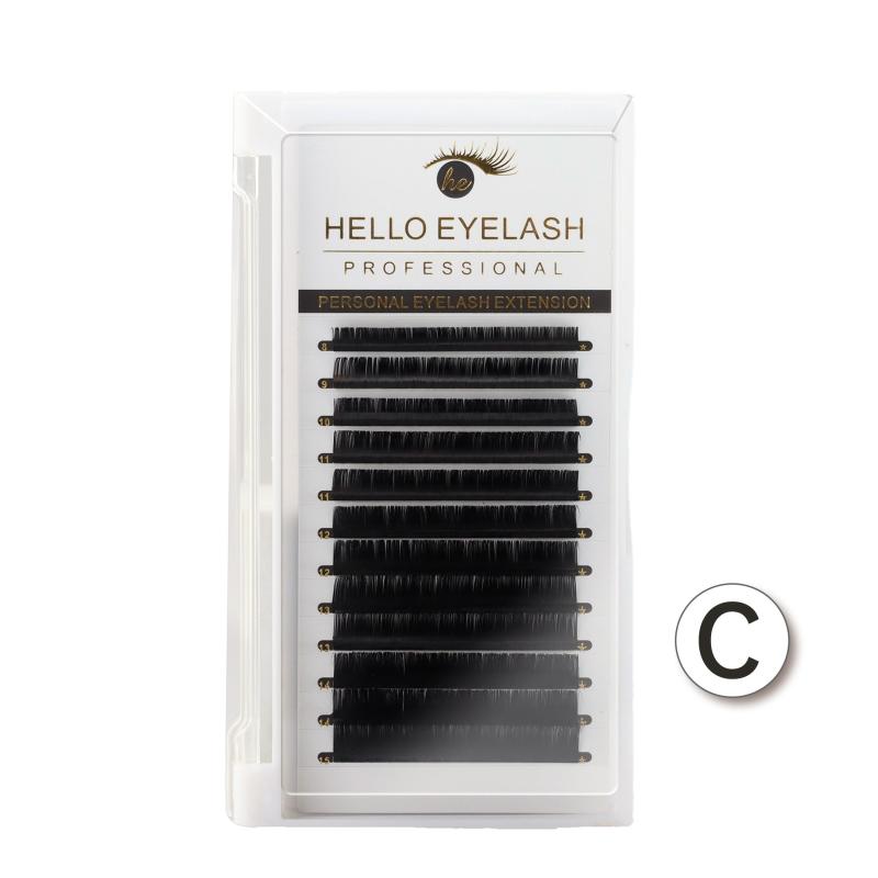 Volume Cashmere Silk Eyelash Extensions 0.05 C CC D DD 8-15mm Mixed Pack