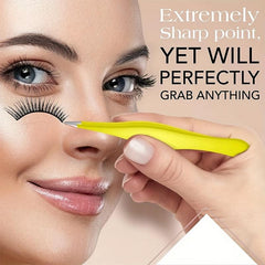 Precision Pointed Tweezers for Ingrown Hair Removal