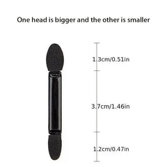 20pcs Double Head Eye Shadow Sticks Double Sided Sponge Eyeshadow Brush