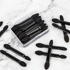 20pcs Double Head Eye Shadow Sticks Double Sided Sponge Eyeshadow Brush