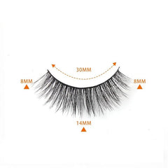 24 Pairs Natural Thick 3D Mink Eyelashes for Long Lasting Natural Look