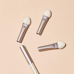 Portable Sponge Eyeshadow Brush Set for Smudge Eye Makeup