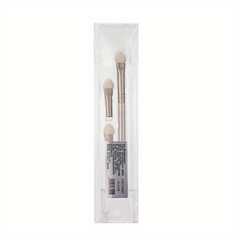 Portable Sponge Eyeshadow Brush Set for Smudge Eye Makeup
