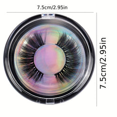 3D Natural Wispy Fluffy False Eyelashes Thick Faux Mink Lashes Extension