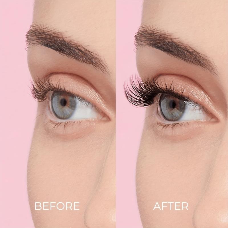 3D Natural Wispy Fluffy False Eyelashes Thick Faux Mink Lashes Extension
