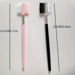 Double Head Eyebrow Brush for Eyelash Extensions and Makeup