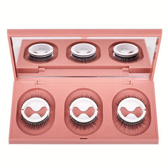 3 Pairs Natural Look 3D Reusable Self Adhesive Eyelashes
