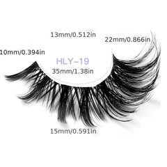 7 Pairs Little Devil Style Lashes Extension Fox Eye False Eyelashes