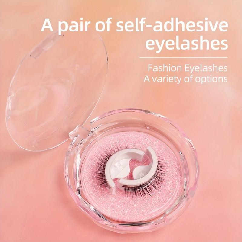 Self Adhesive 3D Natural Volume Fairy Style False Eyelashes