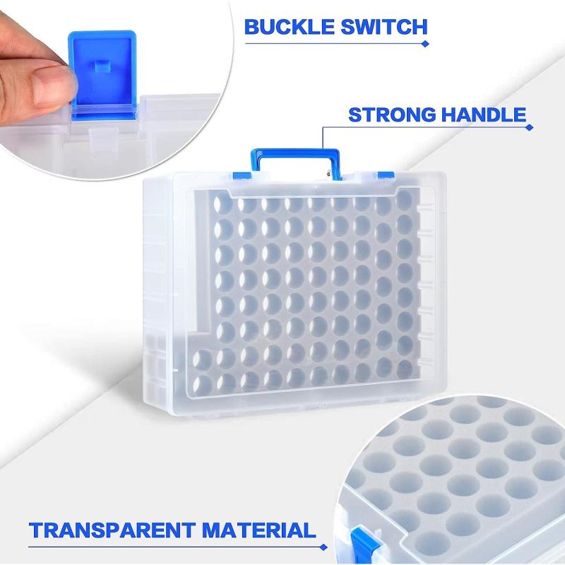 Essential Storage Case for 75 Bottles & Accessories - Organizer Holder Container