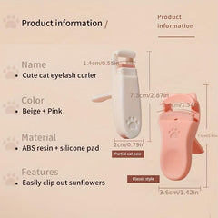 Professional Cat Claw Eyelashes Curler - Long Lasting Makeup Tool