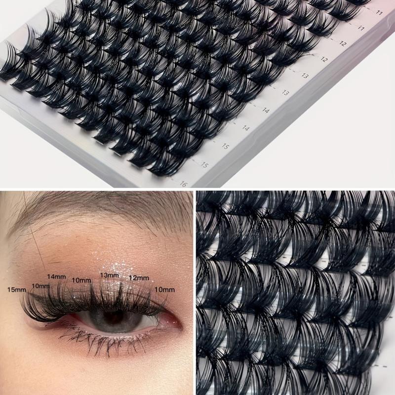 DIY Eyelash Extensions 168 Pcs 9-16 Mm D Curling Volume Lashes