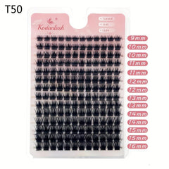 DIY Eyelash Extensions 168 Pcs 9-16 Mm D Curling Volume Lashes