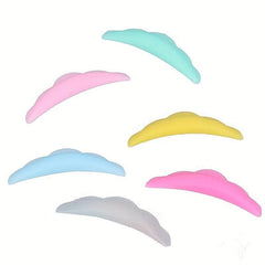 5 Pairs Lash Lift Shields Silicone Pads Eyelash Perm Curved Shape