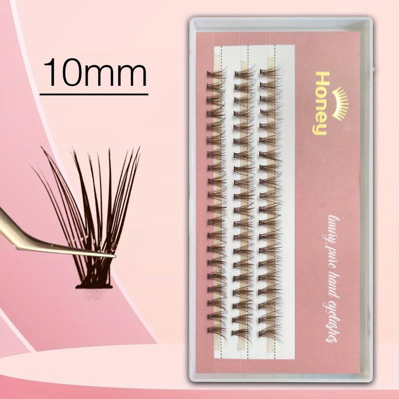 20D Brown Cluster Eyelashes for Volume Lash Extension
