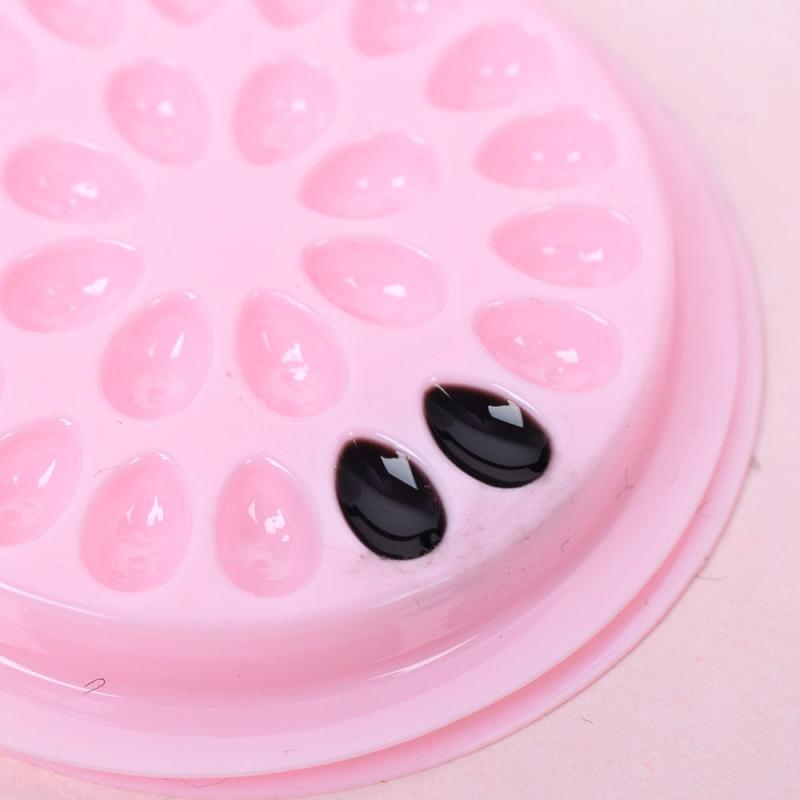 100Pcs Eyelash Glue Pallet Eyelash Extension Glue Pads Stand