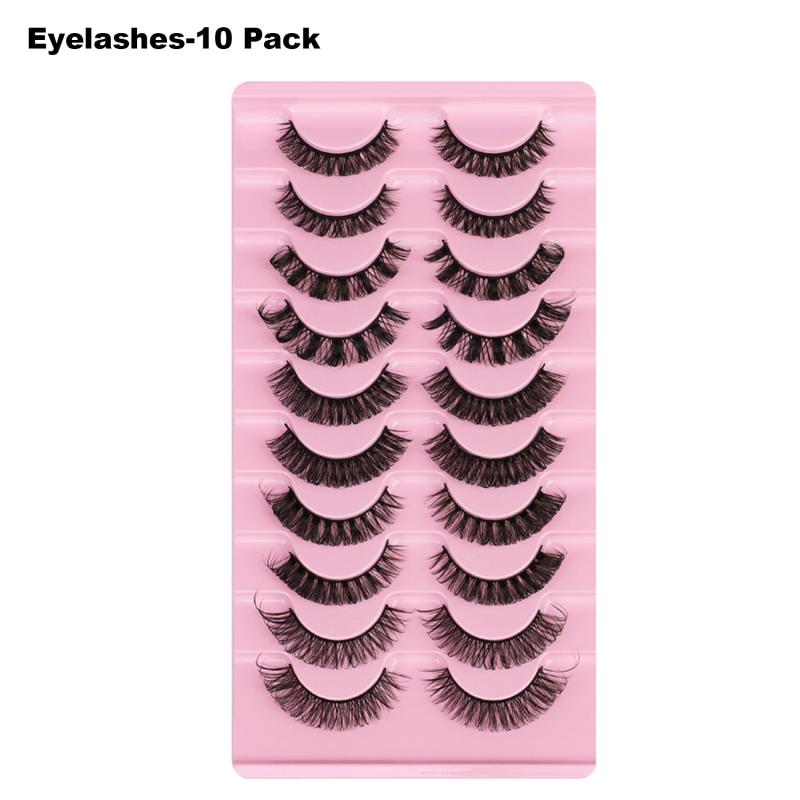 20 Pairs 3D Faux Mink Lashes Natural Wispy Fluffy Volume Long Thick 5 Styles