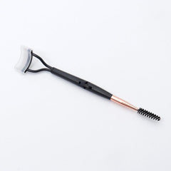 Dual End Eyelash Curler With Steel Teeth Brush & Comb
