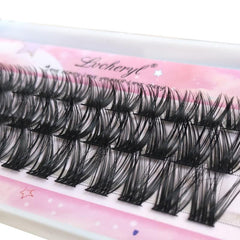 3D DIY D Curling Mink Eyelashes 36pcs