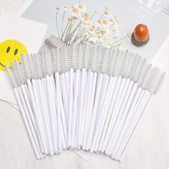50PCS Crystal Mascara Wands for Makeup Eyelash Extensions