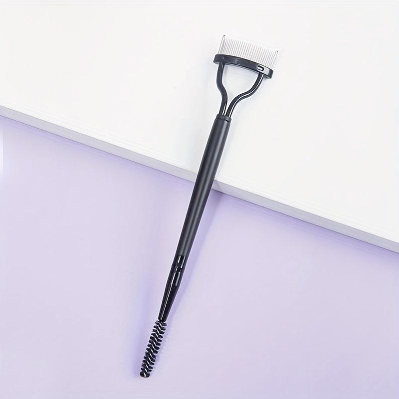Double Head Eyelash Comb Brush Arc Eyelash Separator Mascara Applicator