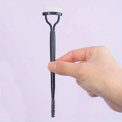 Double Head Eyelash Comb Brush Arc Eyelash Separator Mascara Applicator