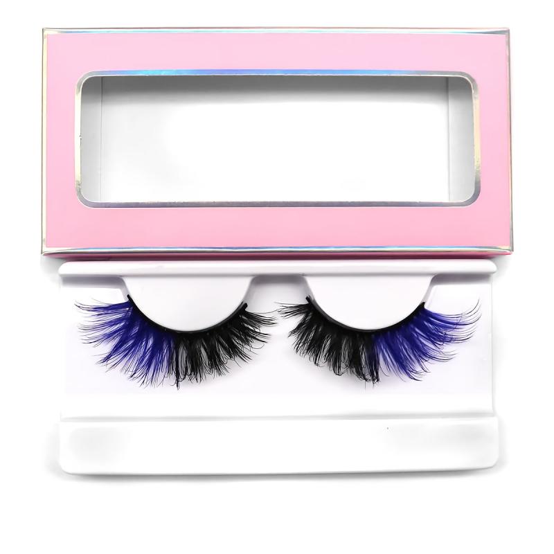 Thick Curling 19mm Lashes Fluffy Wispy False Eyelashes Daily Makeup