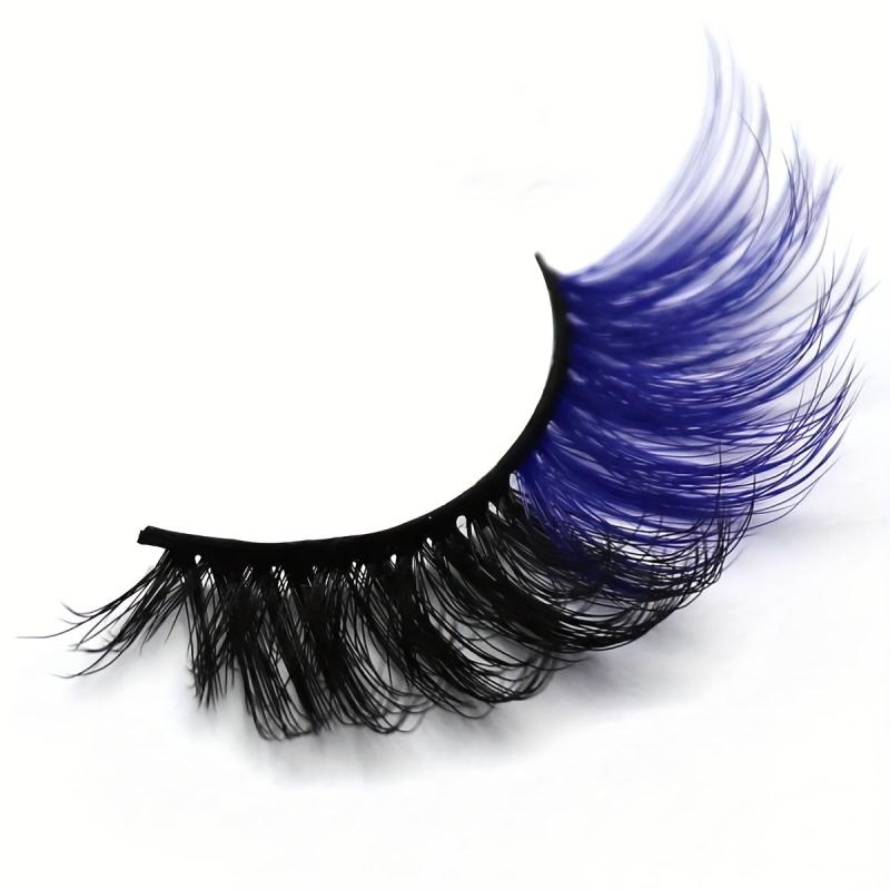 Thick Curling 19mm Lashes Fluffy Wispy False Eyelashes Daily Makeup