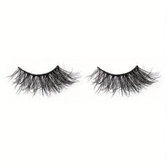 3D Faux Mink Hair False Eyelashes Thick Half Lashes