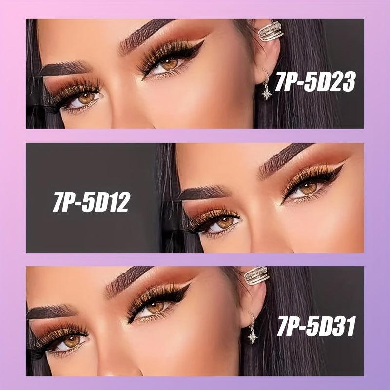 7 Pairs Faux Mink Lashes Volume Natural Soft Daily Wear