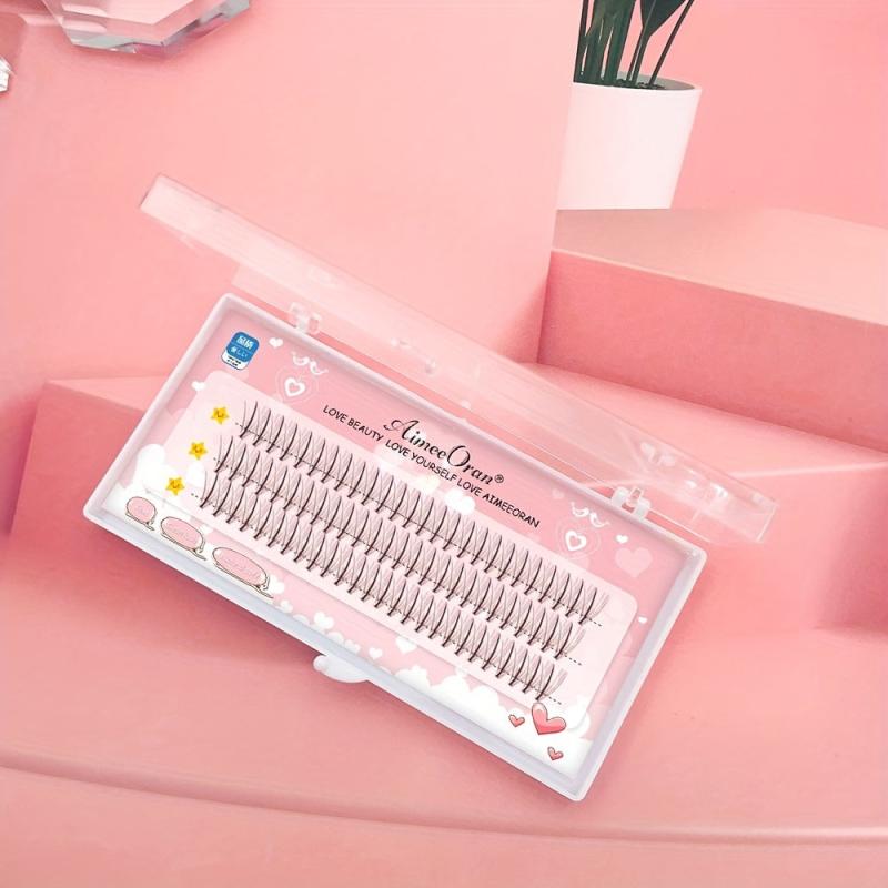 Natural Look Clusters Eyelashes For Daily Makeup