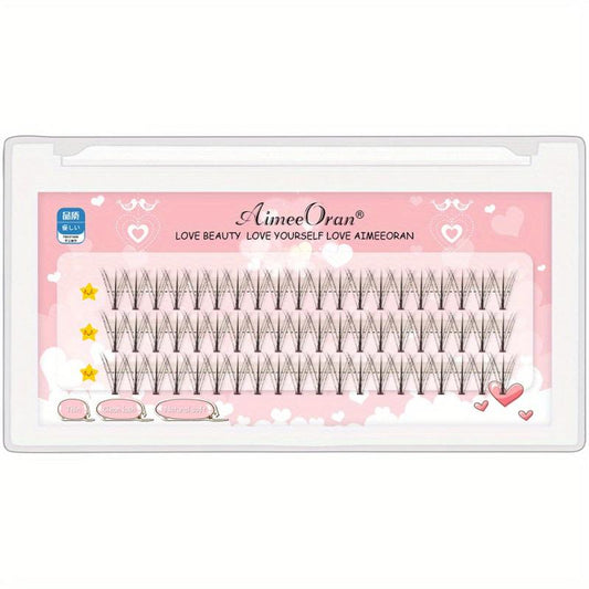 Natural Look Clusters Eyelashes For Daily Makeup