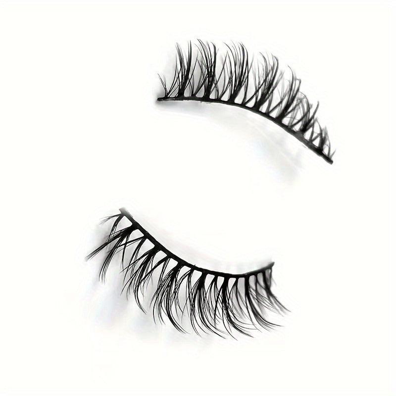 5 Pairs Natural Style Beginner False Eyelashes Mink Hair Long Extension