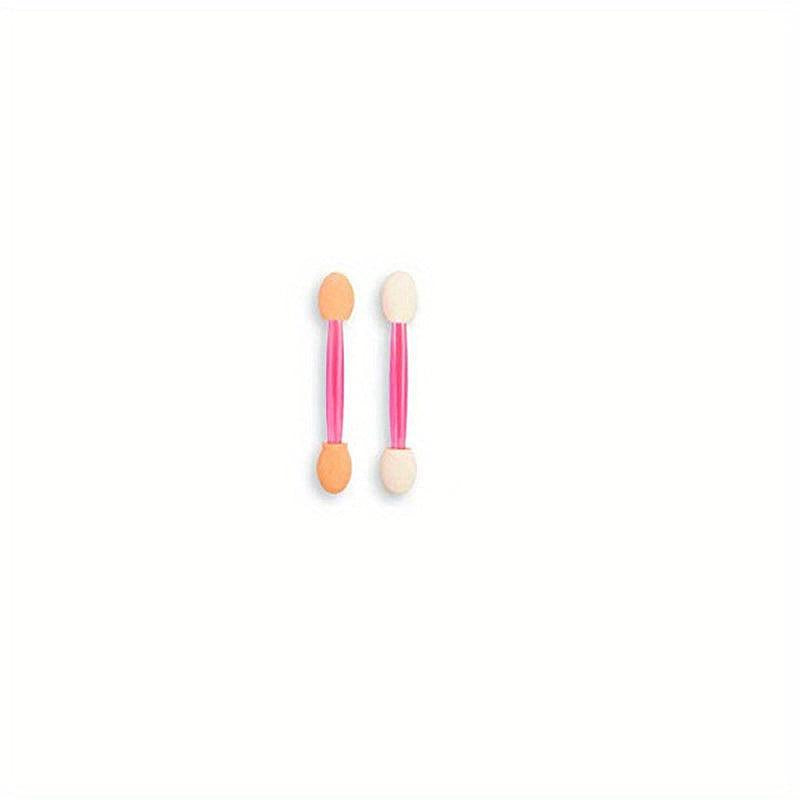 50Pcs Dual Sided Eyeshadow Brush Sponge Oval Makeup Applicator