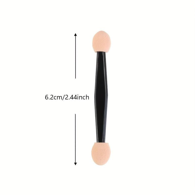 50Pcs Dual Sided Eyeshadow Brush Sponge Oval Makeup Applicator