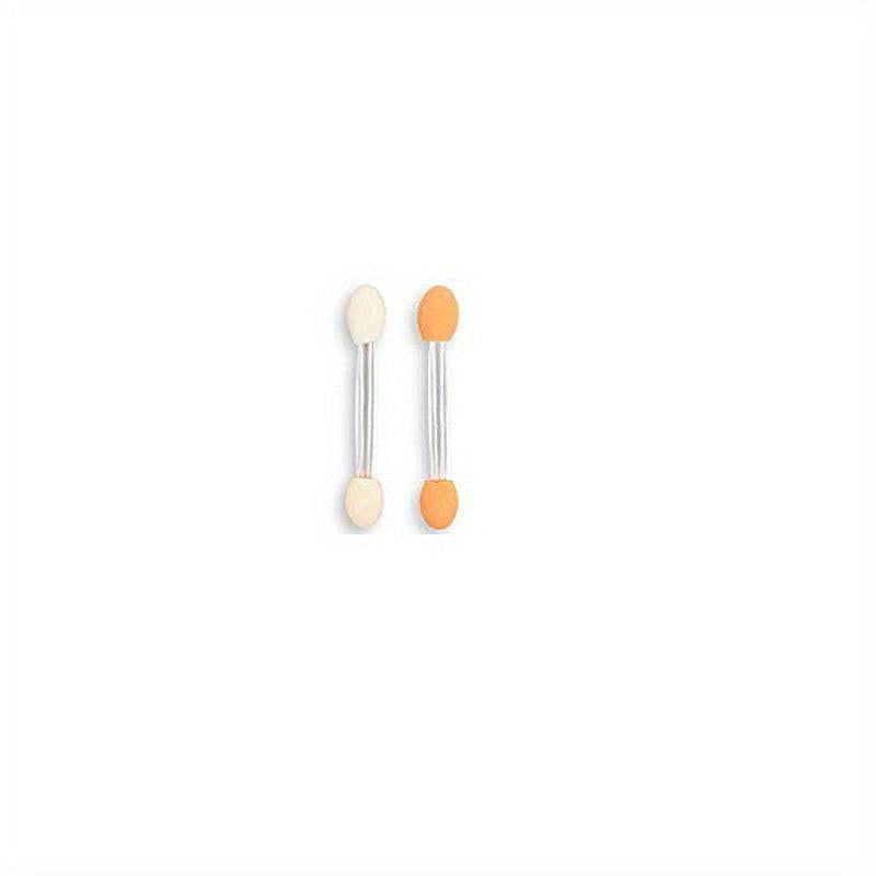50Pcs Dual Sided Eyeshadow Brush Sponge Oval Makeup Applicator