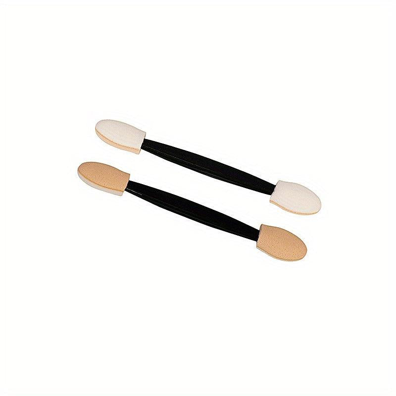 50Pcs Dual Sided Eyeshadow Brush Sponge Oval Makeup Applicator