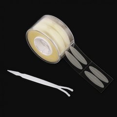 Eyelid Tape Stickers 600pcs Clear Beige Double Fold Eyelid Tape Eye Lid Strips
