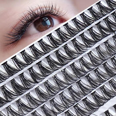 Fluffy Cluster Lashes 9-13mm Mixed Style False Eyelashes