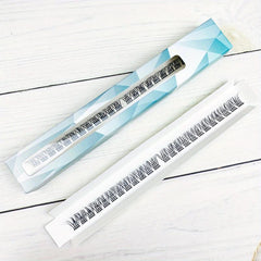 D Curling Lash Clusters Volume 100 Wispy Lashes DIY Use At Home 14mm