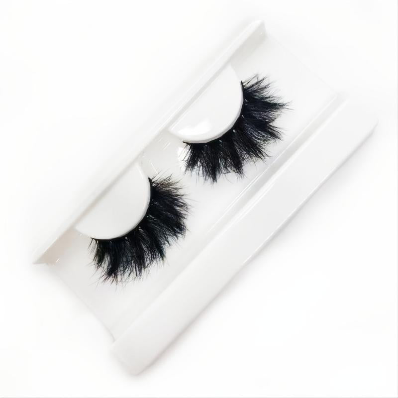 2 Pairs Faux Mink False Eyelashes for Dramatic Makeup