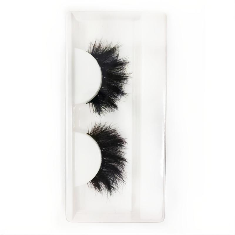 2 Pairs Faux Mink False Eyelashes for Dramatic Makeup