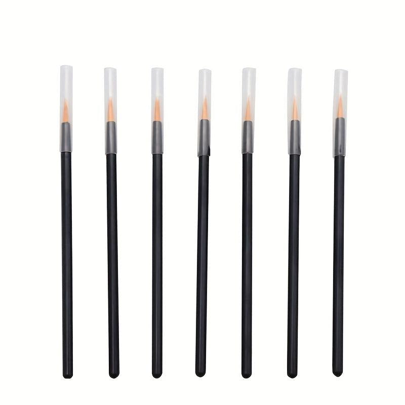 50Pcs Disposable Eyeliner Makeup Brushes Fine Nylon Hair Beauty Make Up Brush