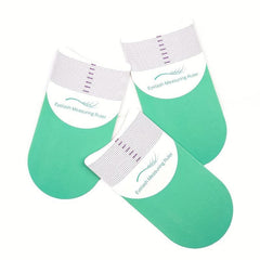 3Pcs Eyelash Ruler Stencils for Measuring Length and Curling Degree Beauty Tool