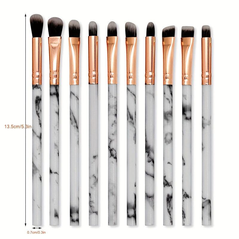 10PCS Eye Makeup Brush Set Eye Shadow Brush Beauty Tools