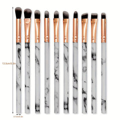 10PCS Eye Makeup Brush Set Eye Shadow Brush Beauty Tools